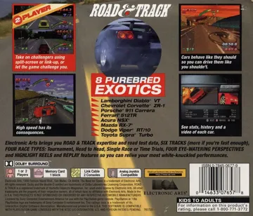 Need for Speed (US) box cover back